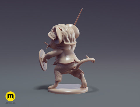 Mausritter Fellowship DnD Miniatures