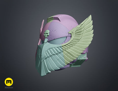 Space Marine Helmet - Bulwark Relic Secundus