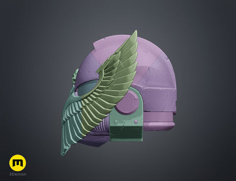 Space Marine Helmet - Bulwark Relic Secundus