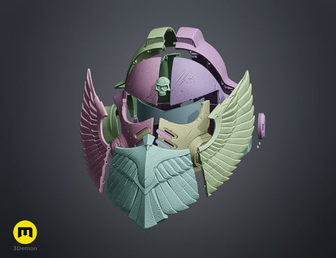 Space Marine Helmet - Bulwark Relic Secundus