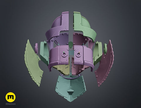 Space Marine Helmet - Bulwark Relic Secundus