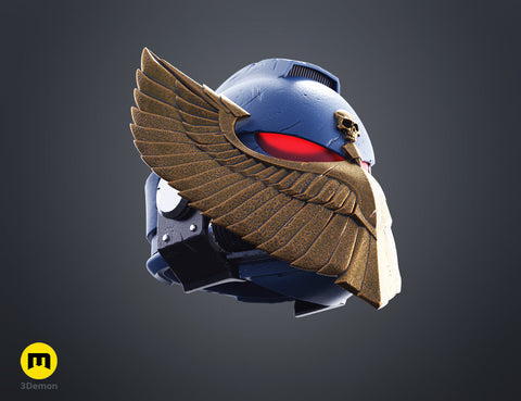Space Marine Helmet - Bulwark Relic Secundus