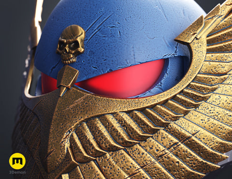 Space Marine Helmet - Bulwark Relic Secundus