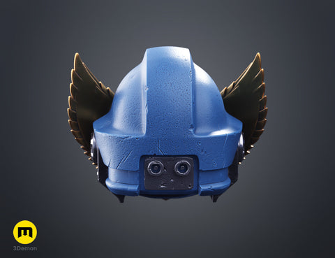 Space Marine Helmet - Bulwark Relic Secundus
