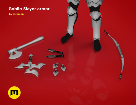 Goblin Slayer Armor and Weapons