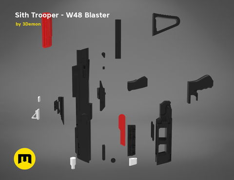 Sith Trooper W48 Blaster