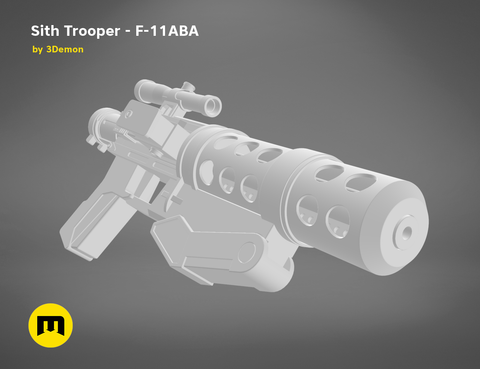 Sith Trooper F-11ABA Blaster Cannon
