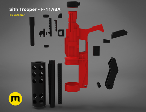 Sith Trooper F-11ABA Blaster Cannon