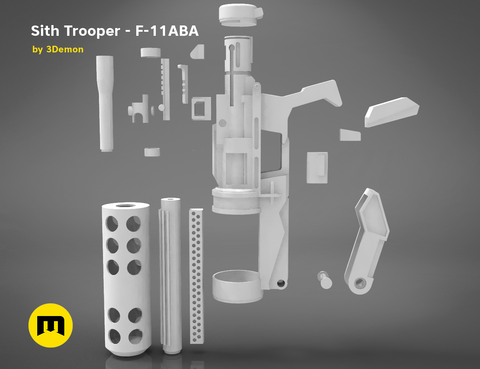 Sith Trooper F-11ABA Blaster Cannon