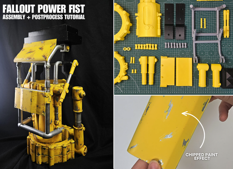 How to 3D Print and Paint Lucy’s Power Fist from Fallout