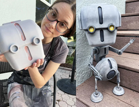 Making Life-size Todo 360! (Cad Bane's Droid - Star Wars)