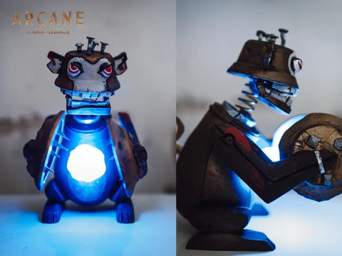 Monkey Bomb From Arcane - Shaking Head Toy (3D Printed)