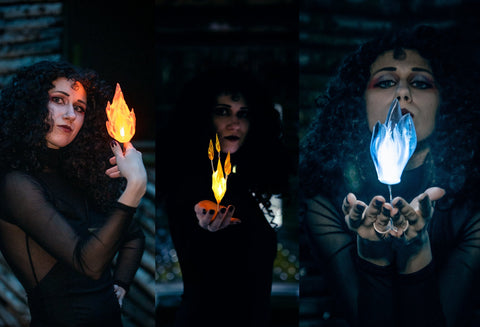 3d printed cosplay magical spell prop