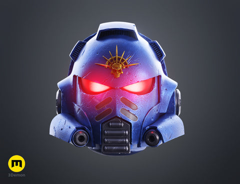Space Marine Helmet Heavy