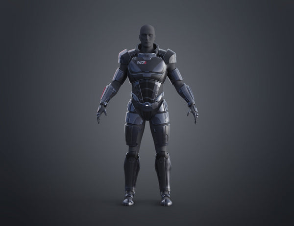 N7 Male Shepard Armor - Mass Effect