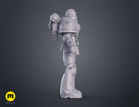 Blue Marine Power Armor
