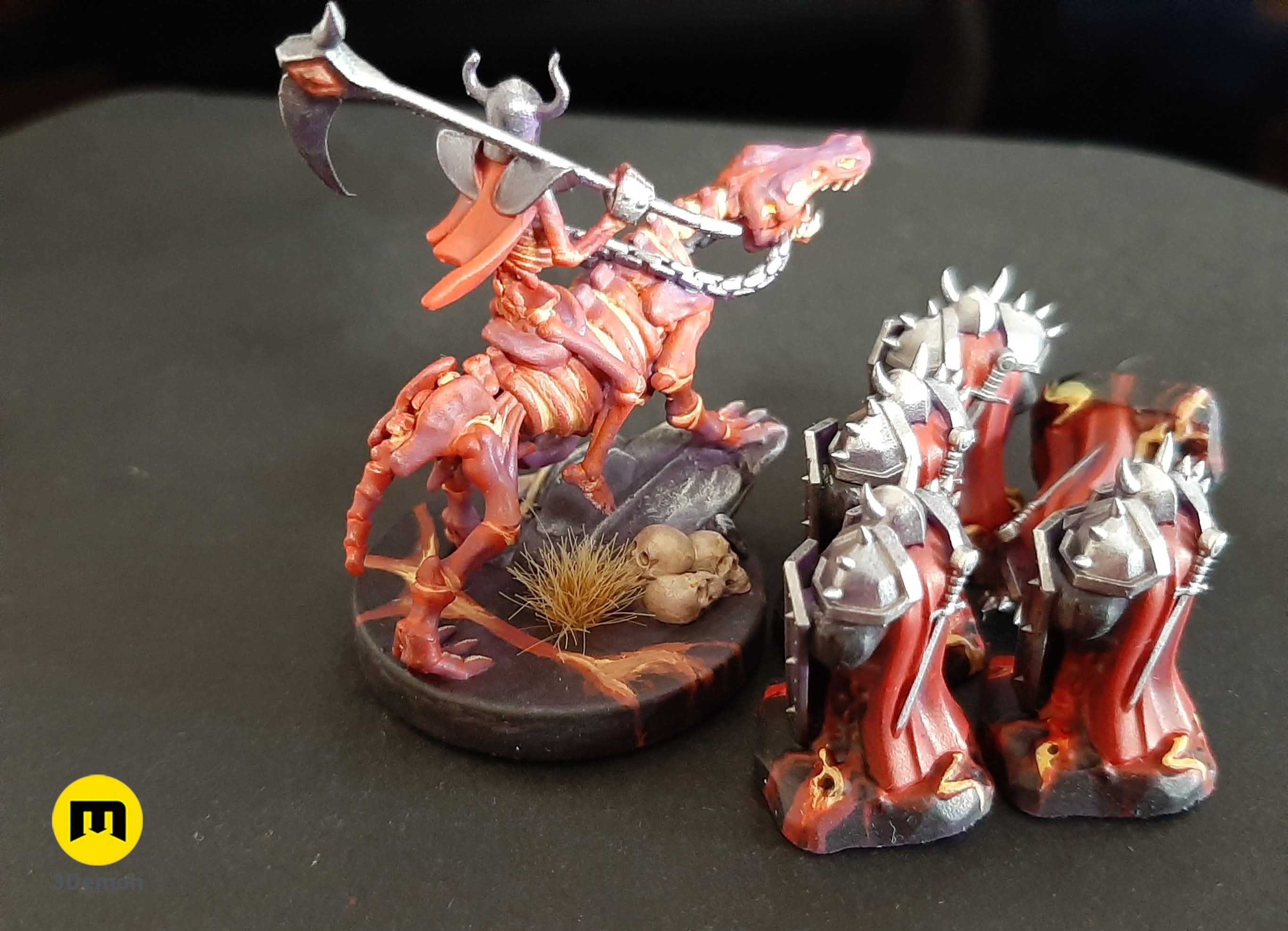 Karak II Dark General and Praetorians STL | 3D Print | 3Demon