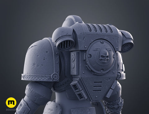 Blue Marine Power Armor