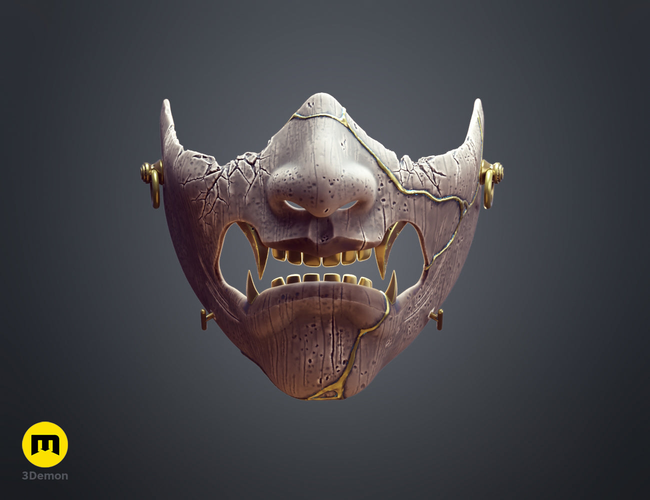 Ghost of Yotei Samurai Mask – 3Demon