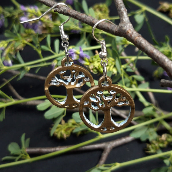 Celtic Tree Of Life Earrings Design A