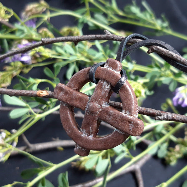 Celtic Solar Cross Amulet