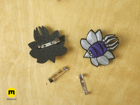 Hollow Knight Hallownest Seal Brooch