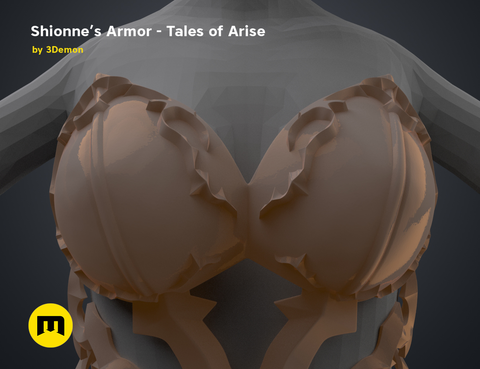 Shionne Bra Armor & Corset – Tales of Arise