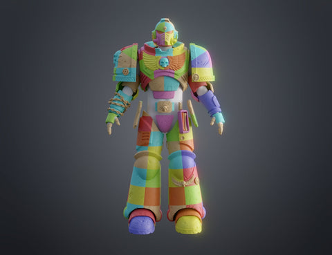 Blue Marine Power Armor