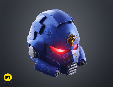 Space Marine Helmet Heavy