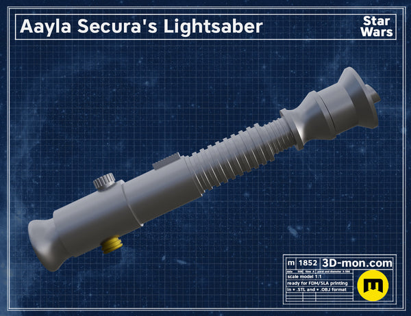 Aayla Secura's lightsaber