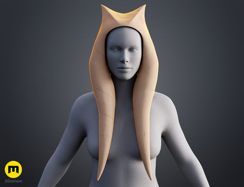 Ahsoka’s Head Tails Mold - Distant Galaxy