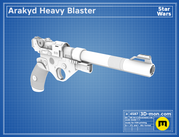 Arakyd Heavy Blaster - Jedi Survivor
