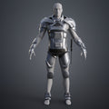 3D model render of Atreides Armor - Dune, futuristic cosplay prop with shoulder pauldron detail