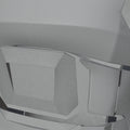 Wireframe mesh render of Atreides Armor - Dune STL, side polygon structure, 3D print cosplay prop