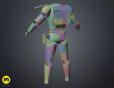 The Bad Batch - Crosshair armor