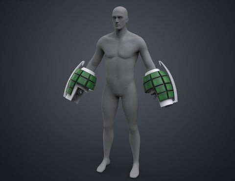 Bakugo's Grenade Gauntlets - My Hero Academia