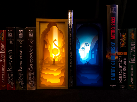 Hollow Knight Silksong Book Nook