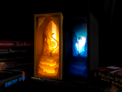 Hollow Knight Silksong Book Nook