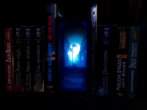 Hollow Knight Silksong Book Nook