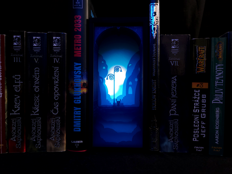 Hollow Knight Silksong Book Nook