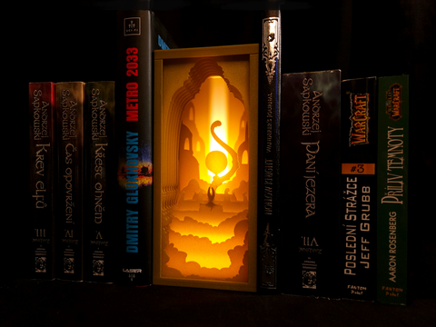 Hollow Knight Silksong Book Nook