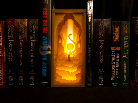 Hollow Knight Silksong Book Nook