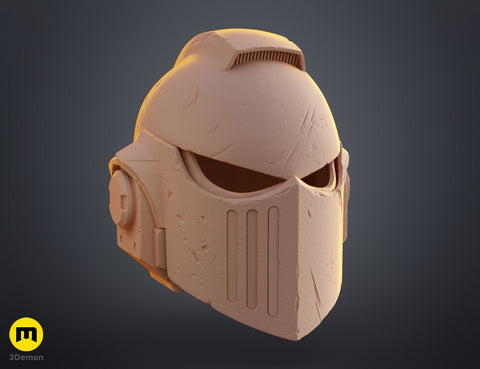 Space Marine Helmet - Bulwark Master Crafted