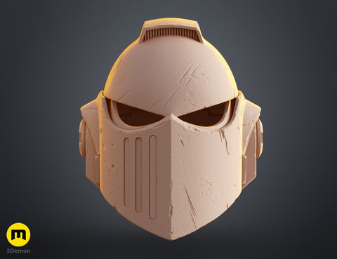 Space Marine Helmet - Bulwark Master Crafted