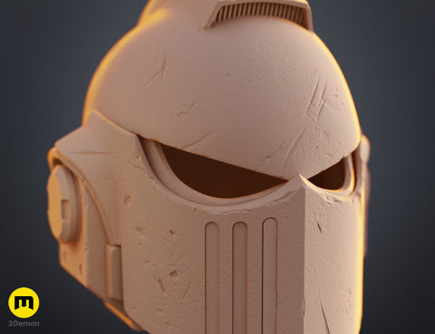 Space Marine Helmet - Bulwark Master Crafted