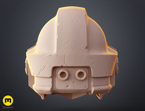 Space Marine Helmet - Bulwark Master Crafted