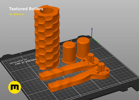 Stamp Wheels and Rollers for Clay and Cosplay