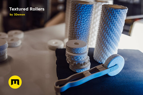 Stamp Wheels and Rollers for Clay and Cosplay