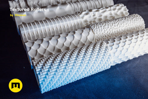 Stamp Wheels and Rollers for Clay and Cosplay