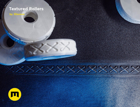 Stamp Wheels and Rollers for Clay and Cosplay